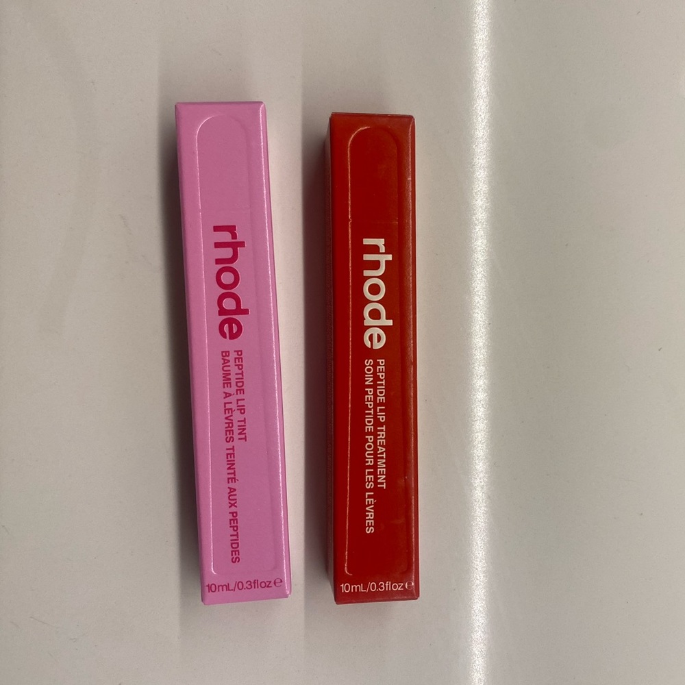 Rhode Peptide Lip Treatment Strawberry Glaze and Jelly Bean